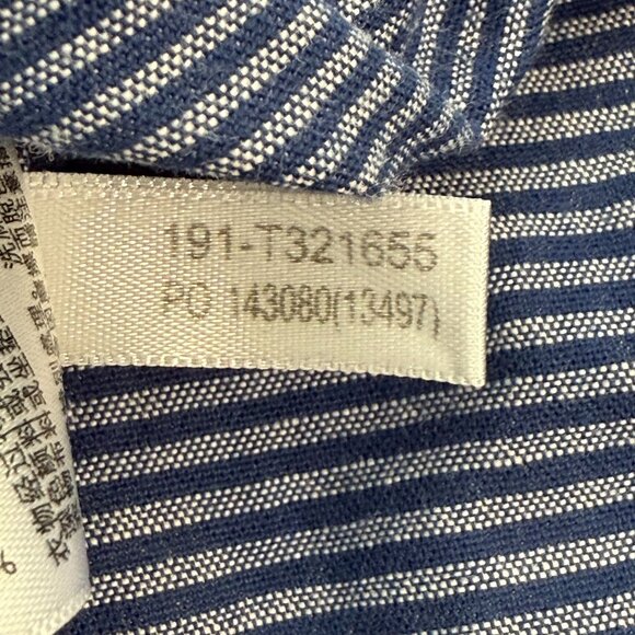 Tommy Bahama Mens XXL Pixel Palms Camp Shirt Blue Hawaiian Button-Up 100% Cotton - Picture 7 of 9